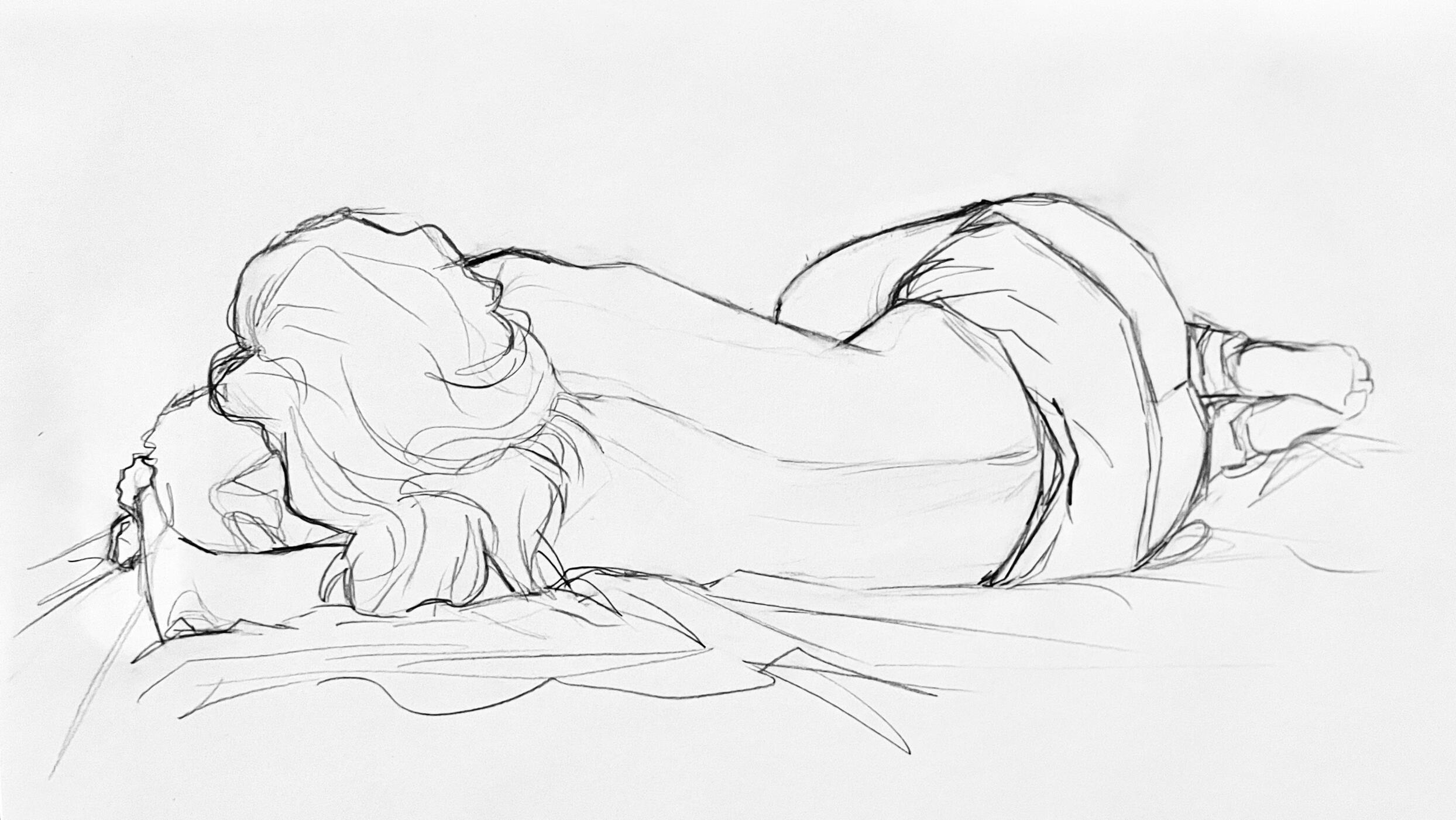 laying figure block in