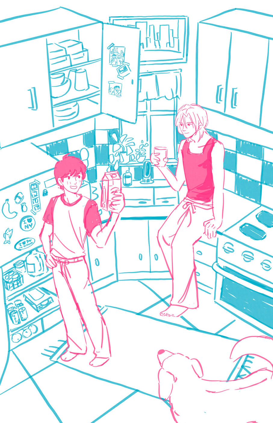 refined sketch